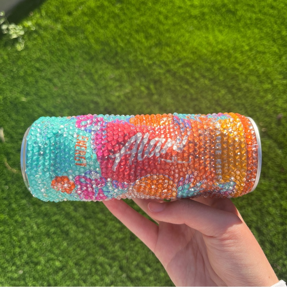 Handmade Bedazzled Alani Energy Can – Decorative Display Piece
